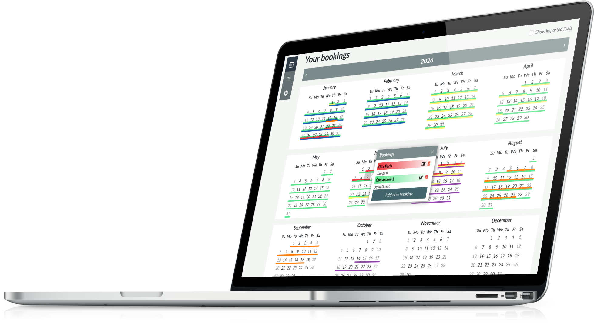 Bookaplace Availability and booking software for vacation rentals